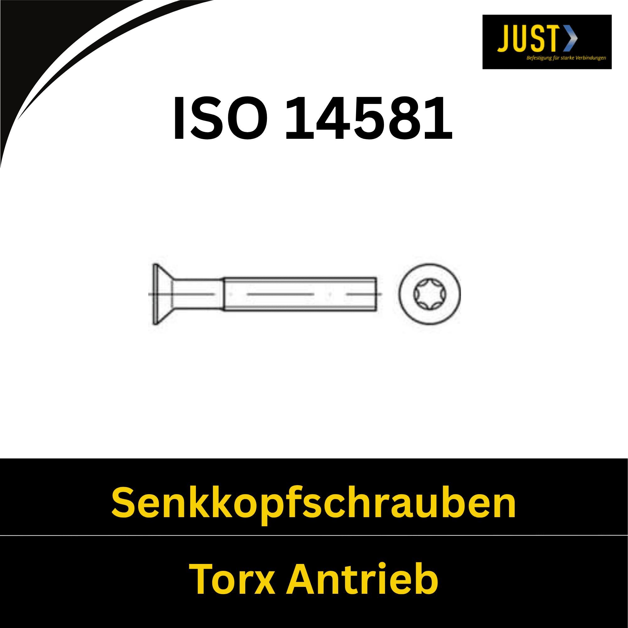 Bild für Kategorie ➤ Kategorie: ISO 14581 Stahl (8.8) galv. verzinkt